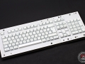 Max Keyboard Custom Backlight ISO 105-key White keycap set with Nordic / Swedish Layout for Corsair K70 RGB