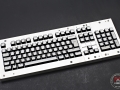 Max Keyboard Custom White Translucent Top ISO U.K layout Keycap Set for Corsair Strafe RGB
