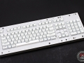 Max Keyboard Custom ANSI 104-Key Backlight Shine Through White Keycap Set