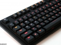 Max Keyboard Custom Nighthawk X9 Backlit Mechanical Gaming Keyboard with Cherry MX Red key switch