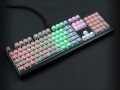 Max Keyboard Custom Backlit Mechanical Keyboard With Custom Clear Translucent Key Cap