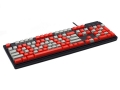 Max Keyboard Nighthawk custom mechanical keyboard with custom color top printed keycap