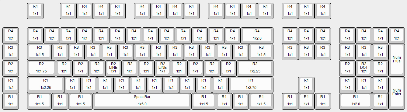 Keycap Compatibility And Size Chart Max Keyboards