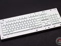Max Keyboard Custom Backlight ANSI 104-key White keycap set with Classic Alphanumeric + Modern Modifiers for Corsair K70 RGB