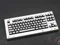 Max Keyboard Custom White Translucent Top Keycap Set for Varmilo vb87m